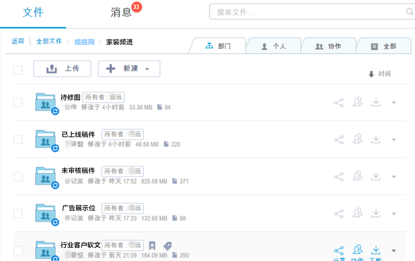 媒體廣告行業企業網盤解決方案插圖1 2