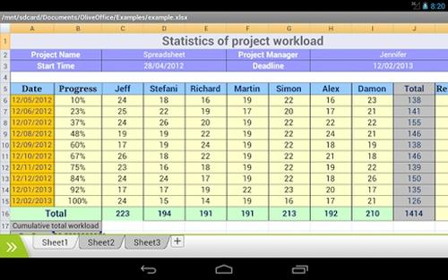好用的手機office辦公軟件：Olive Office手機辦公軟件
